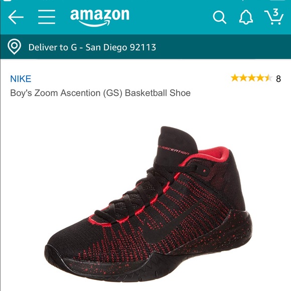 Nike zoom Ascention GS - Picture 1 of 7